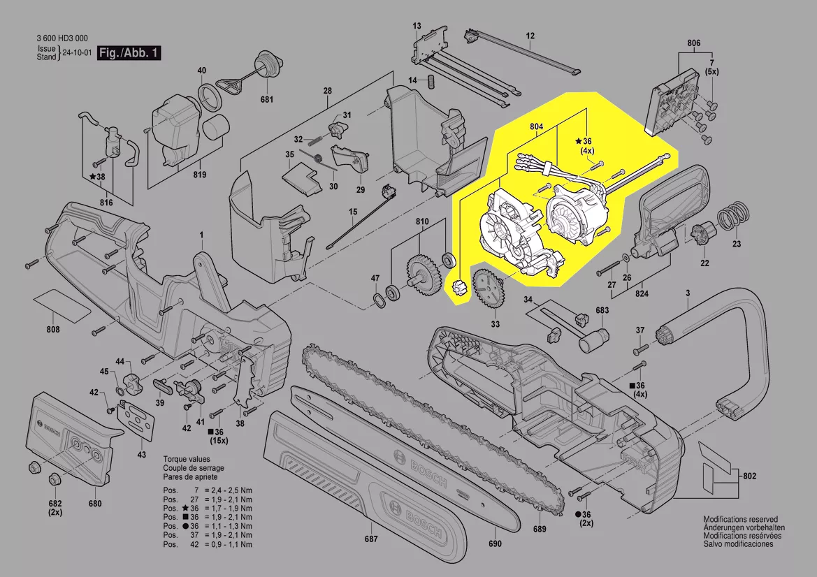 Moteur réf. 1 617 S02 0SA Bosch